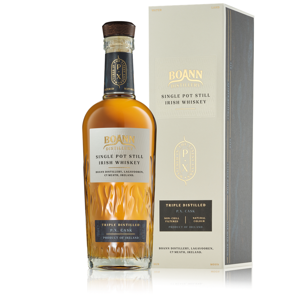 BOANN Single Pot Still Irish Whiskey P.X. Cask 47% 70CL GB